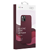 Чехол защитный vlp silicone case с Magsafe для iPhone 14 Plus. Цвет: марсала