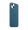 Силиконовый чехол MagSafe для iPhone 13. Цвет: "Полярная лазурь"