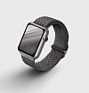 Ремешок нейлоновый Uniq Aspen для Apple Watch 42мм/44мм. Цвет: серый