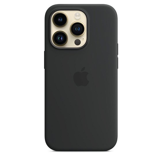 Силиконовый чехол MagSafe для iPhone 14 Pro Silicone Case with MagSafe - Midnight