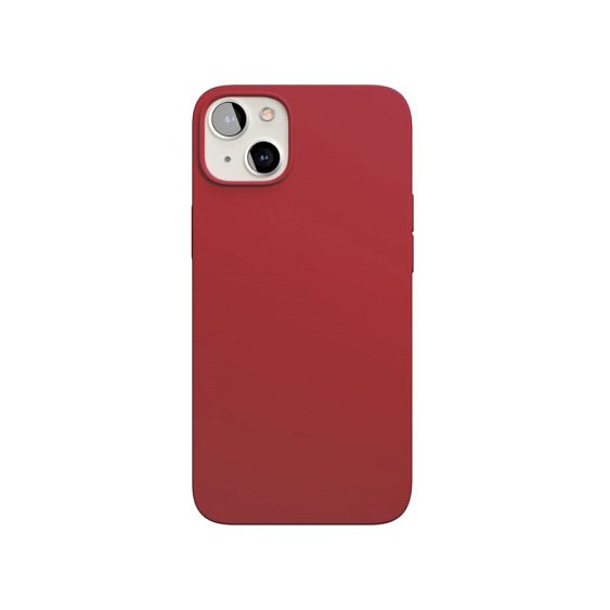 Чехол защитный vlp silicone case для iPhone 13. Цвет: красный