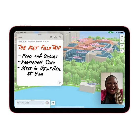 Планшет Apple iPad 10,9" (2022) Wi-Fi + Cellular 256 ГБ. Цвет: серебристый