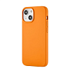 Чехол Ubear Touch Mag Case для iPhone 13, софт-тач силикон. Цвет: оранжевый