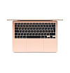 Ноутбук Apple MacBook Air (M1, 2020), 256 ГБ SSD, заводская русская раскладка, Золотистый