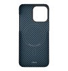Чехол Ubear Supreme Kevlar Case для iPhone 15 Pro Max, MagSafe. Цвет: синий