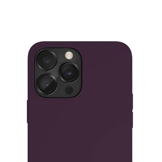 Чехол защитный vlp silicone case для iPhone 14 Pro Max. Цвет: тёмно-фиолетовый