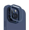 Чехол Uniq LINO MagSafe для iPhone 15 Pro. Цвет: синий