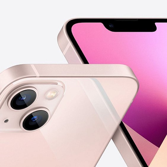 Смартфон Apple iPhone 13 256 ГБ. Цвет: розовый