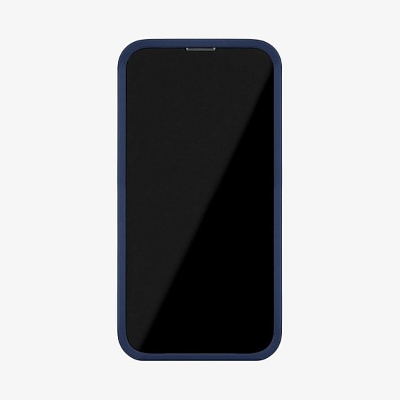 Чехол Ubear Touch Mag Case для iPhone 14, софт-тач силикон. Цвет: тёмно-синий