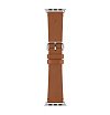 Ремешок кожаный Native Union для Apple Watch 42/44/45мм. Цвет: коричневый