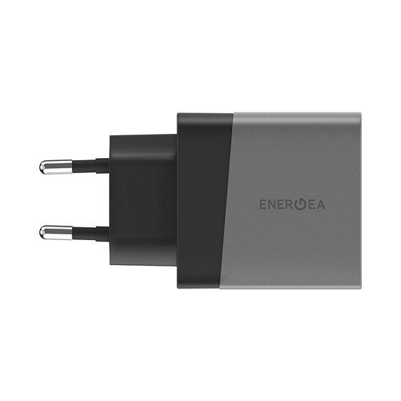 Адаптер питания EnergEA Ampcharge USB-C, USB-A QC 3.0, 33W Gunmetal