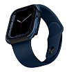 Чехол алюминиевый Uniq Valencia для Apple Watch 7 45мм. Цвет: синий