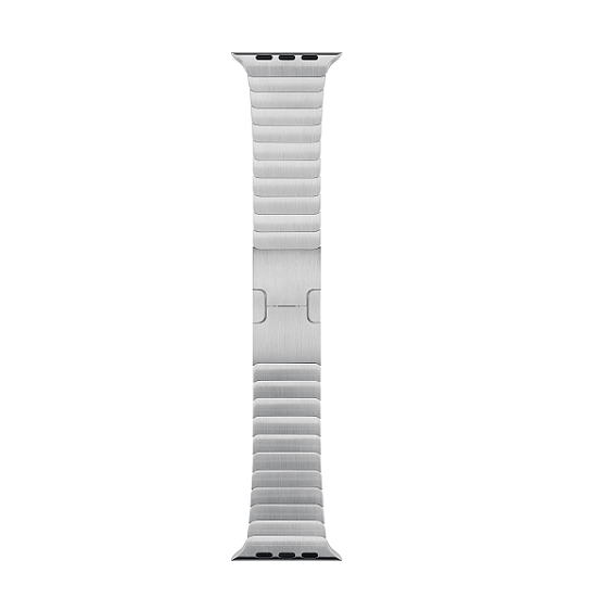 Блочный браслет Apple для Apple Watch 42мм. Цвет: серебристый