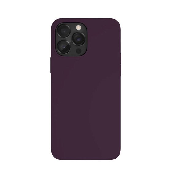 Чехол защитный vlp silicone case для iPhone 14 Pro Max. Цвет: тёмно-фиолетовый