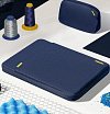 Сумка+органайзер Tomtoc Defender Laptop Sleeve Kit A13 для ноутбуков 13".Цвет: тёмно-синий