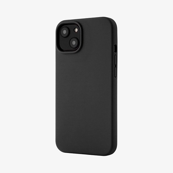 Чехол Ubear Touch Mag Case для iPhone 14, софт-тач силикон. Цвет: чёрный
