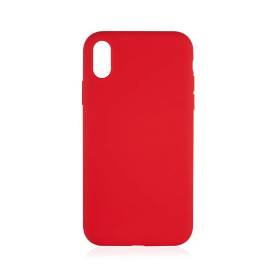 Чехол защитный vlp silicone case для iPhone XR. Цвет: красный