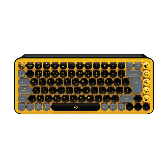 Клавиатура Logitech POP KEYS. Цвет: жёлтый