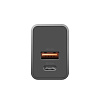 Адаптер питания EnergEA Ampcharge USB-C, USB-A QC 3.0, 20W Gunmetal