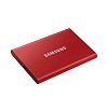 Внешний жесткий диск Samsung T7 Touch SSD, 500GB. Цвет: красный