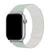Ремешок силиконовый магнитный uBear Mode для Apple Watch 38/40/41мм. Цвет: шалфей/бежевый