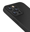 Чехол Uniq для iPhone 13 Pro Max LINO. Цвет: чёрный