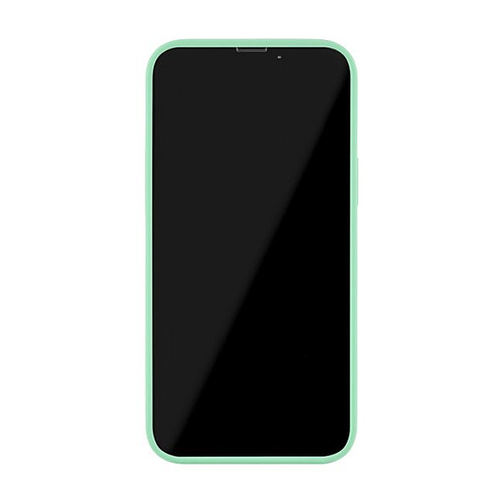 Чехол Ubear Touch Mag Case для iPhone 13 Pro Max, софт-тач силикон. Цвет: светло-зелёный
