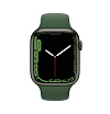 Apple Watch Series 7, 41мм, корпус из алюминия зелёного цвета, спортивный ремешок зелёный