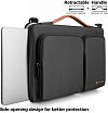 Сумка Tomtoc Defender Laptop Shoulder Bag A42 для ноутбуков 16". Цвет: чёрный
