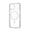 Чехол Ubear Real Mag Case для iPhone 12/12 Pro, усиленный. Цвет: прозрачный