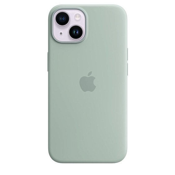 Силиконовый чехол MagSafe для iPhone 14 Silicone Case with MagSafe - Succulent