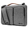 Сумка Tomtoc Defender Laptop Shoulder Bag A42 для ноутбуков 13.5". Цвет: серый