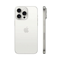 Смартфон Apple iPhone 15 Pro Max 256 ГБ (nano-SIM + eSIM). Цвет: "Белый Титановый"