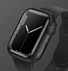 Чехол Uniq Legion +9H Curved glass для Apple Watch 7 41мм. Цвет: чёрный