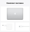 Ноутбук Apple MacBook Air 13" (M1, 2020), 256 ГБ SSD, Серебристый