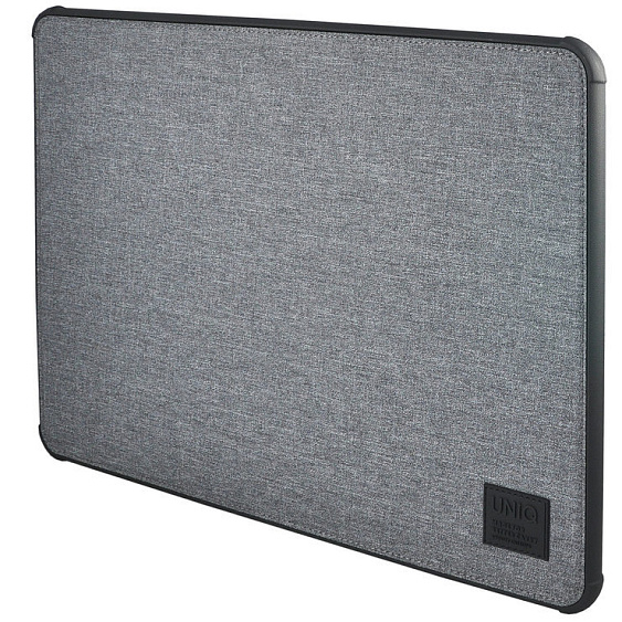 Чехол Uniq для Macbook Pro 16 DFender Sleeve Kanvas. Цвет: серый