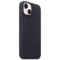 Кожаный чехол MagSafe для iPhone 14 Leather Case with MagSafe - Ink