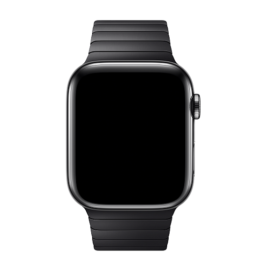 Блочный браслет Apple для Apple Watch 42мм. Цвет: "Черный космос"