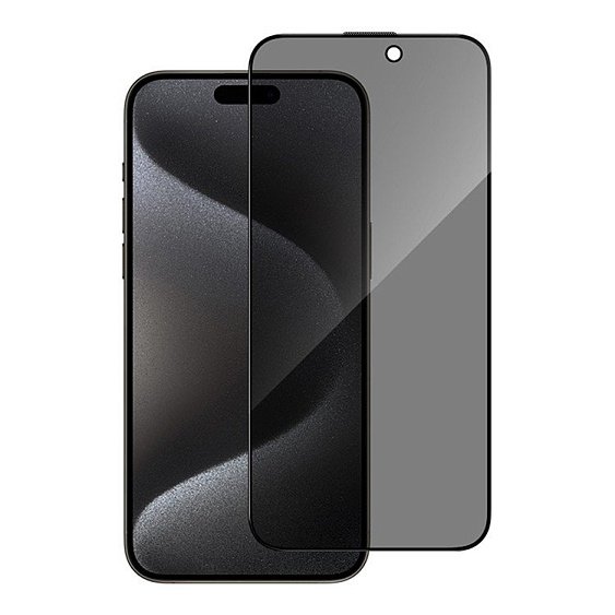 Защитное стекло BlueO Anti-peep (приватное) для iPhone 15 Pro Max