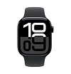 Apple Watch Series 10, 42мм, корпус из алюминия черного цвета