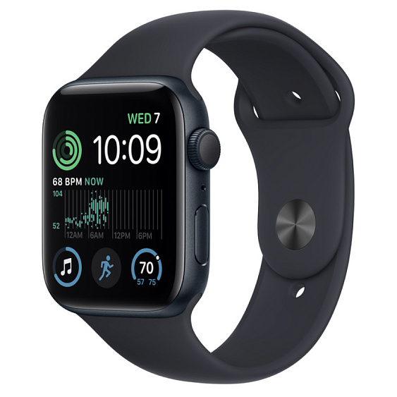 Apple Watch SE, 40мм, корпус из алюминия цвета "Тёмная ночь"