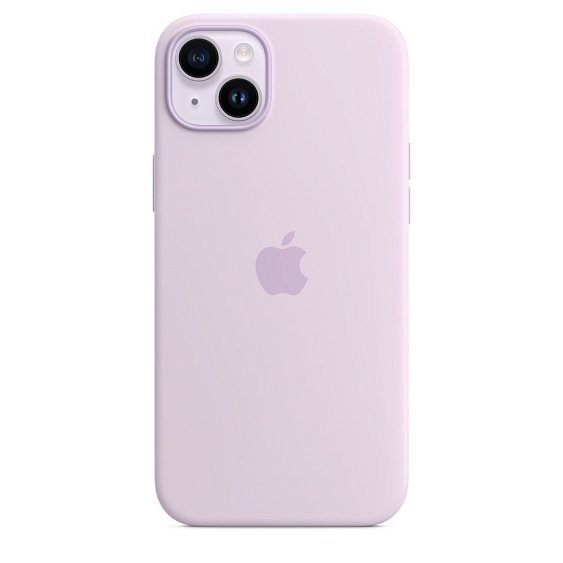 Силиконовый чехол MagSafe для iPhone 14 Plus Silicone Case with MagSafe - Lilac