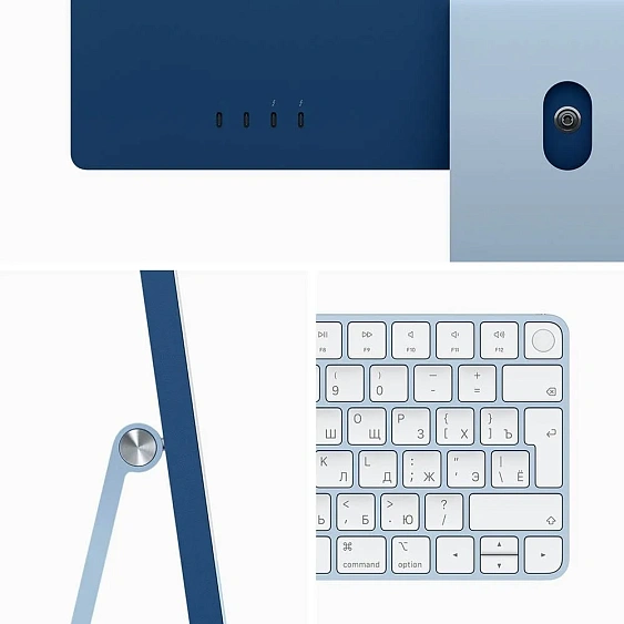 Apple iMac 24" (M1, 2021) 8CPU/8GPU/8GB/512GB SSD "Как новый" Цвет: Синий
