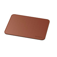 Коврик Satechi Eco Leather для компьютерной мыши 25x19 см. Цвет: коричневый