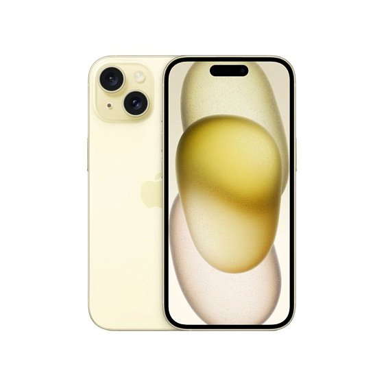 Смартфон Apple iPhone 15 Plus 256 ГБ. Цвет: желтый