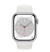 Apple Watch Series 8, 41мм, корпус из алюминия серебристого цвета