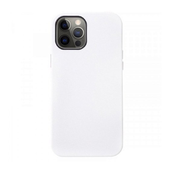 Чехол K-DOO Noble Collection Magsafe для iPhone 12 Pro Max, кожа. Цвет: белый