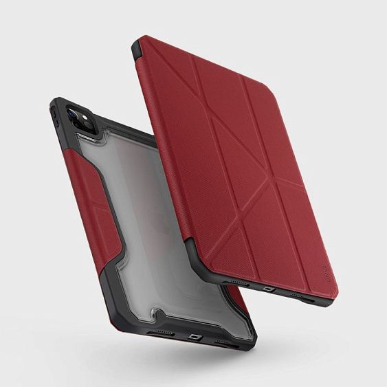 Чехол Uniq для Apple iPad Pro 11" Trexa антимикробный. Цвет: красный