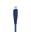 Кабель EnergEA Bazic GoCharge USB-C - Lightning MFI 1.2м. Цвет: синий