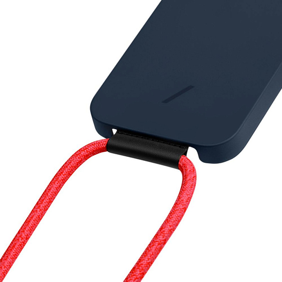 Шнурок нейлоновый регулируемый SLING с системой крепления CLIC LOCK. Цвет: красный
